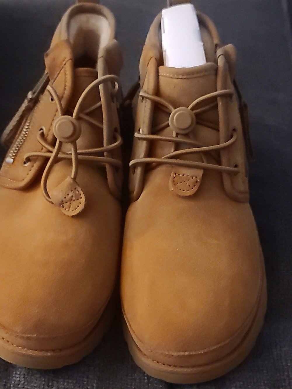 UGG Men's Chestnut/Tan Lace-Up Suede Boots